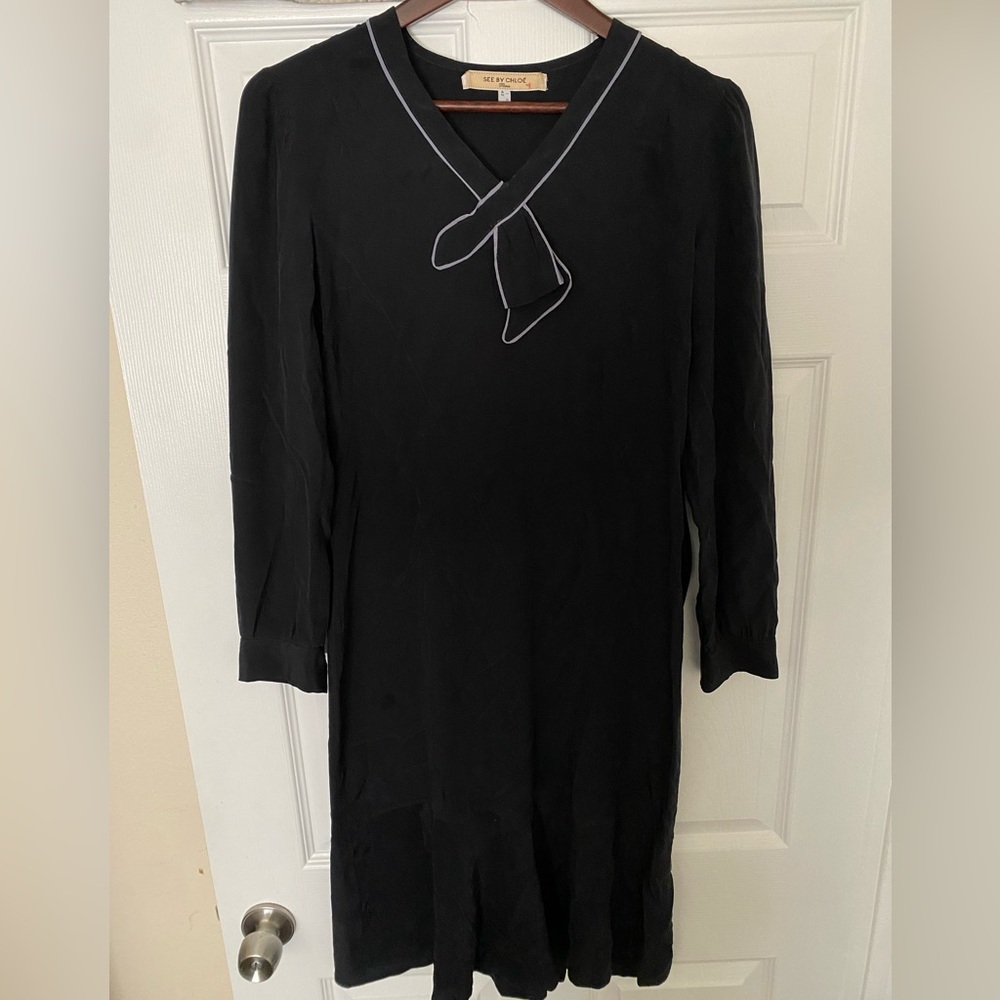 See by Chloe - Women’s Designer Dress - 100% Silk - Size 8 - EXCELLENT Condition